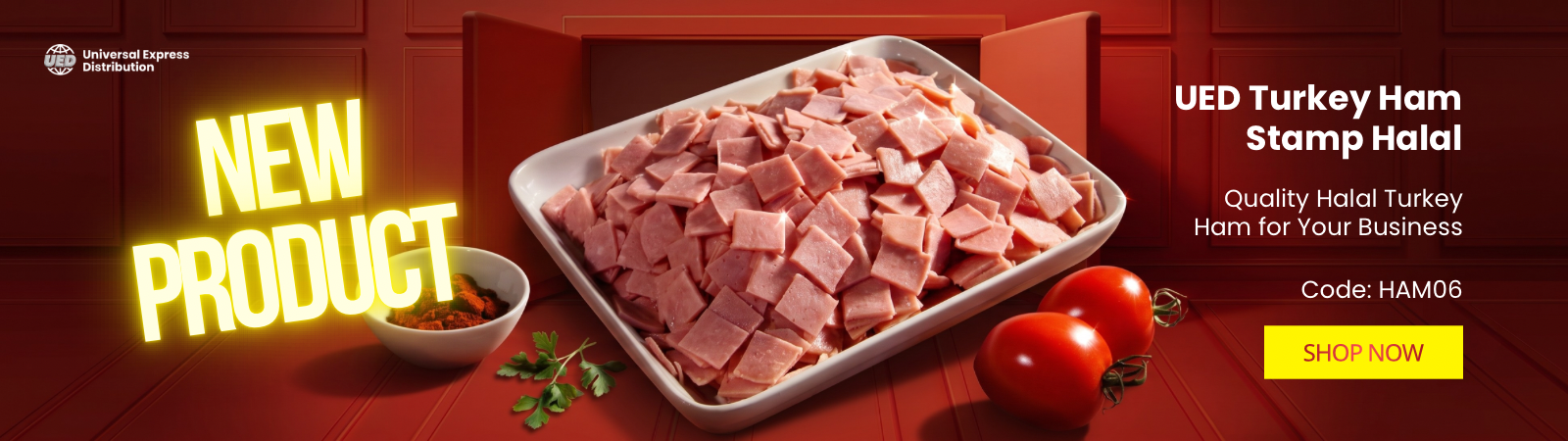Turkey Ham Stamp Halal 