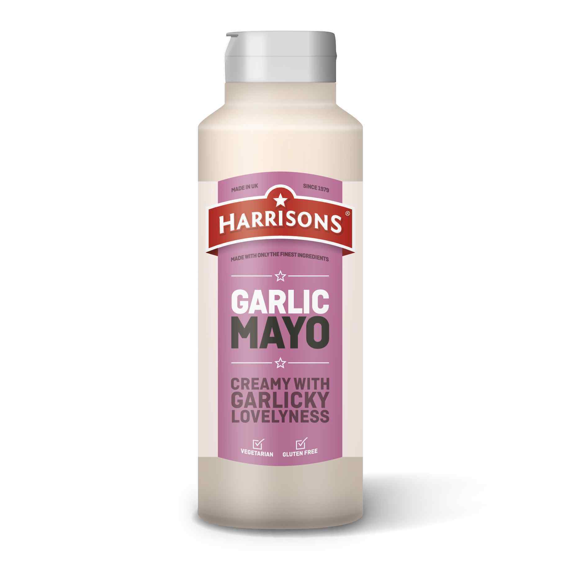 Garlic Mayonnaise Squeezy Bottles (6x1ltr)