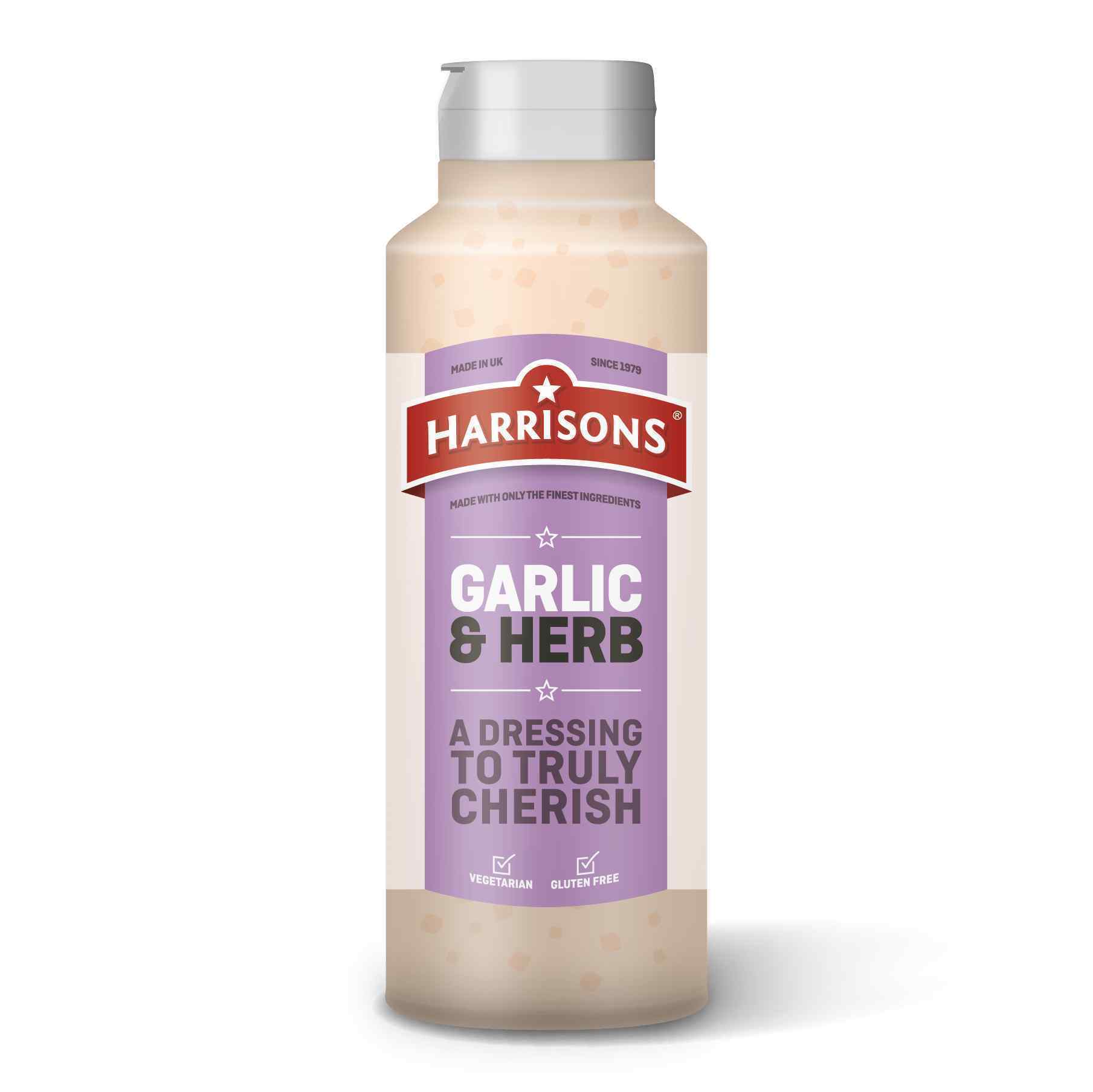 Garlic & Herb Sauce  Squeezy bottles(6 x 1 Ltr.)