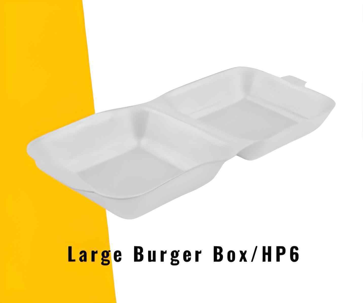 HP6 Infinity Quarter Pounder Box (White) 1X220