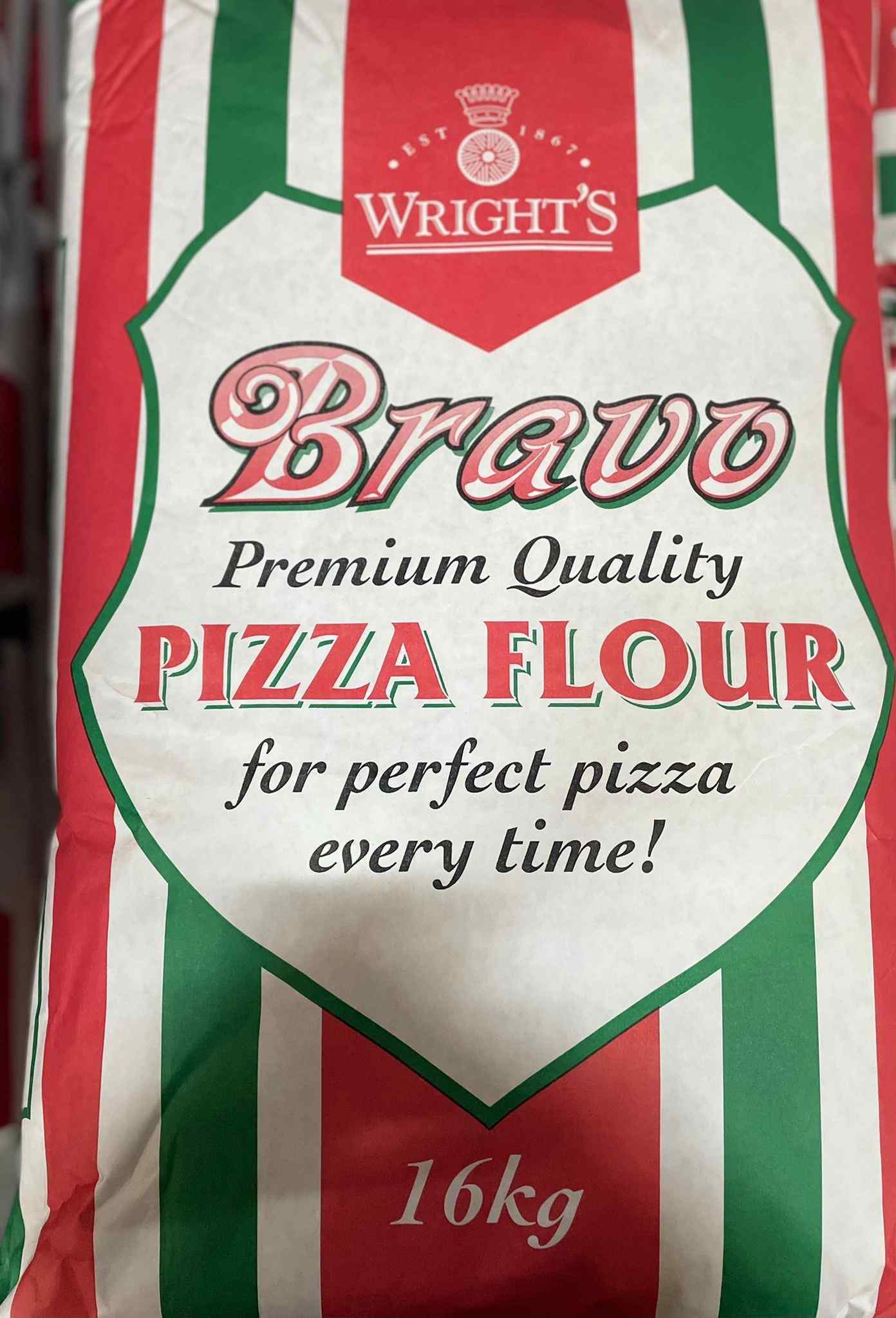 Bravo  Pizza Flour (16 kg)
