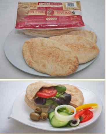 Tasty Bake Cyprus Style Pitta Bread Large 24 x 6