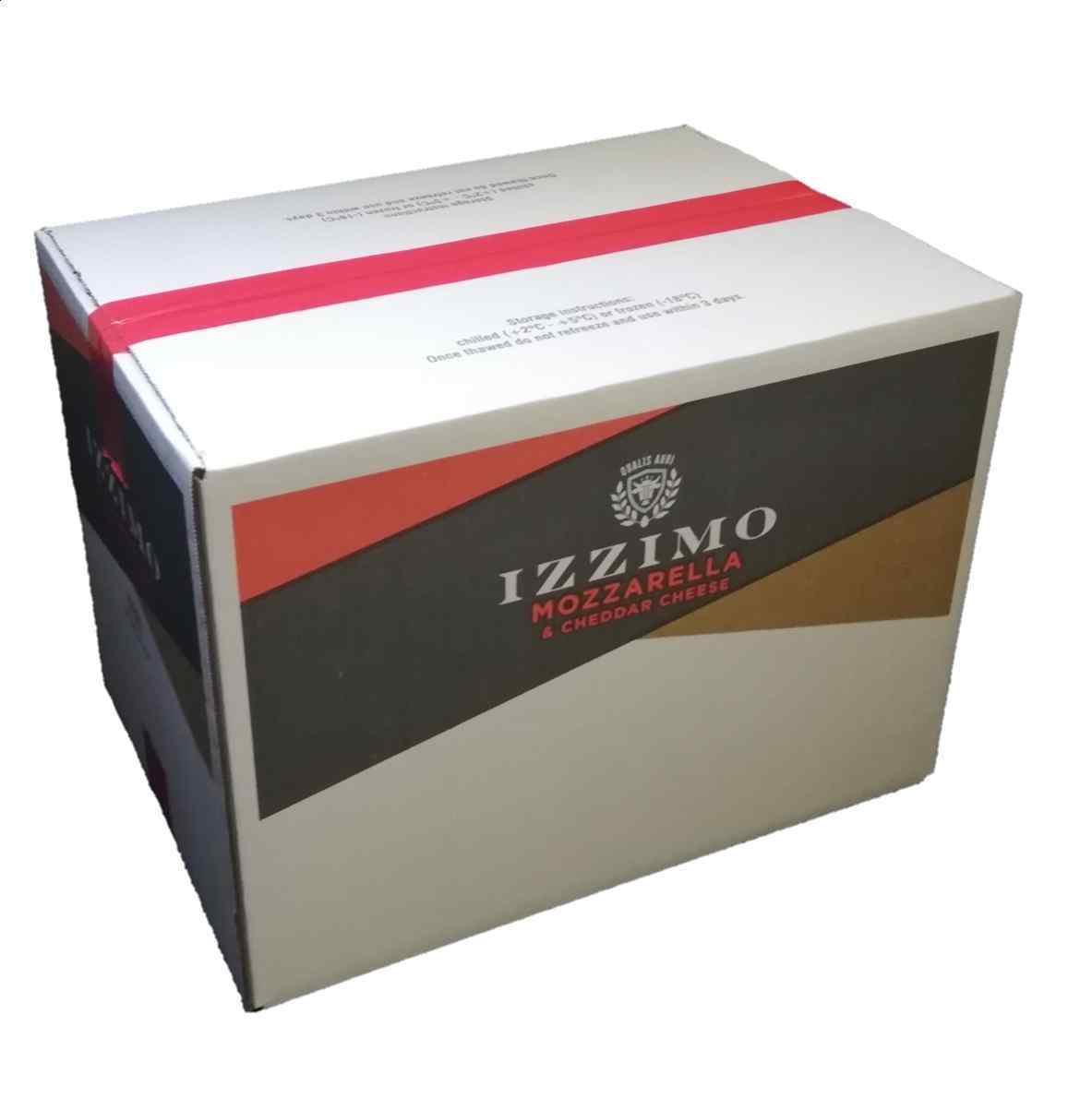 IZZIMO SHREDDED 80% MOZZARELLA 20% CHEDDAR(6X2KG)
