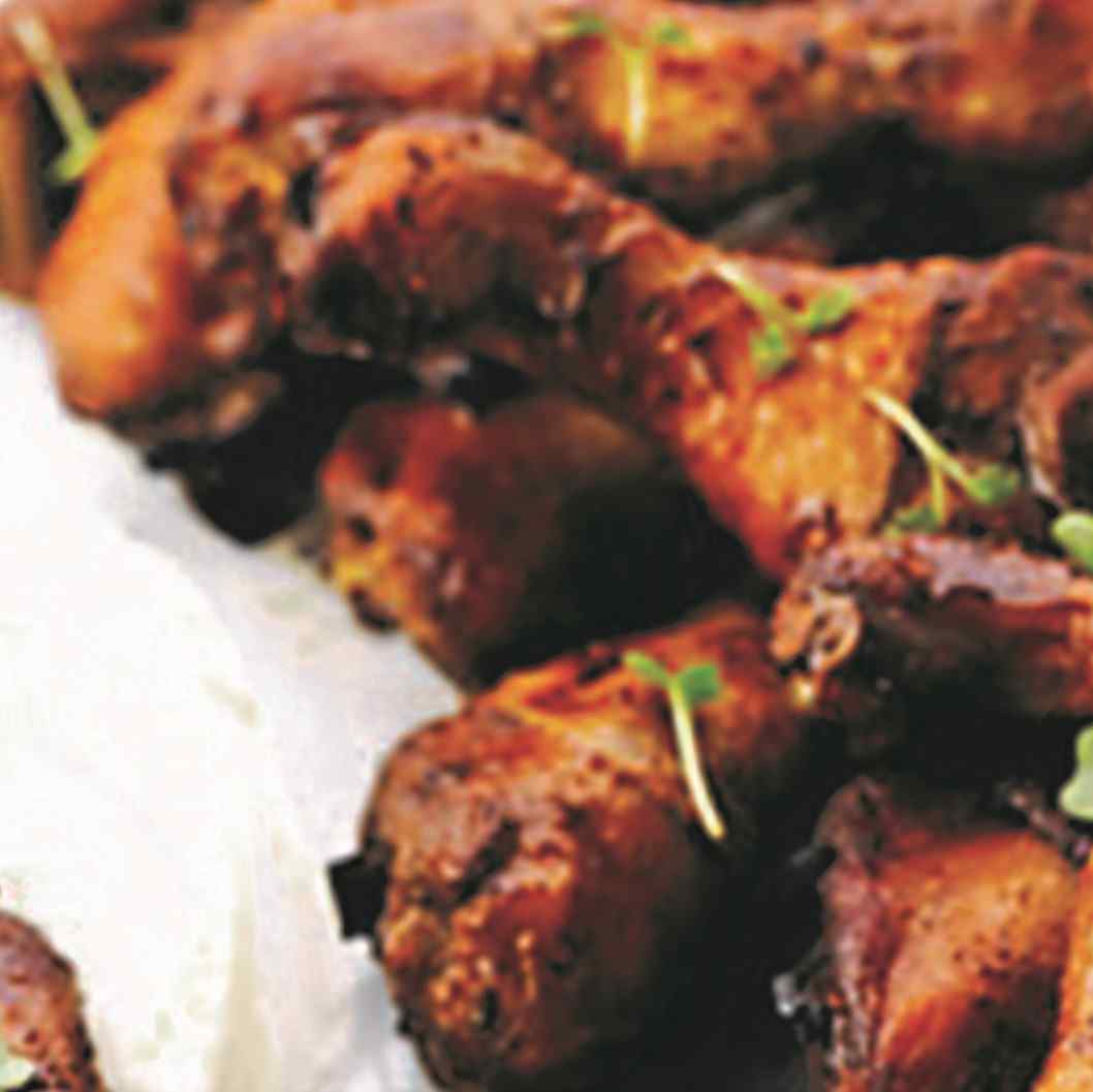 Hickory BBQ Chicken Wings Halal  (1x3kg)