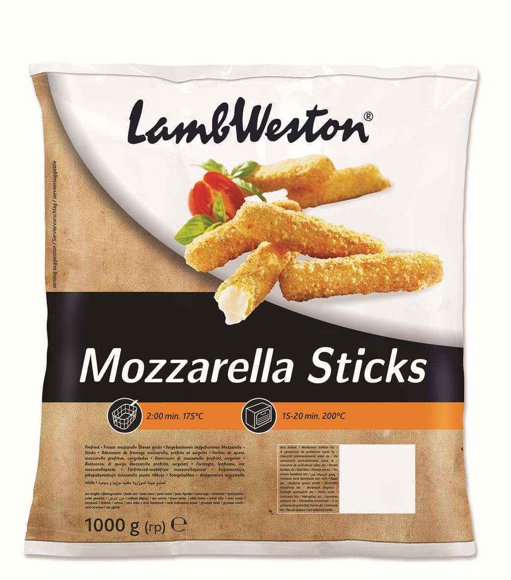 BOX   LW Mozzarella Sticks (6 x 1 kg)