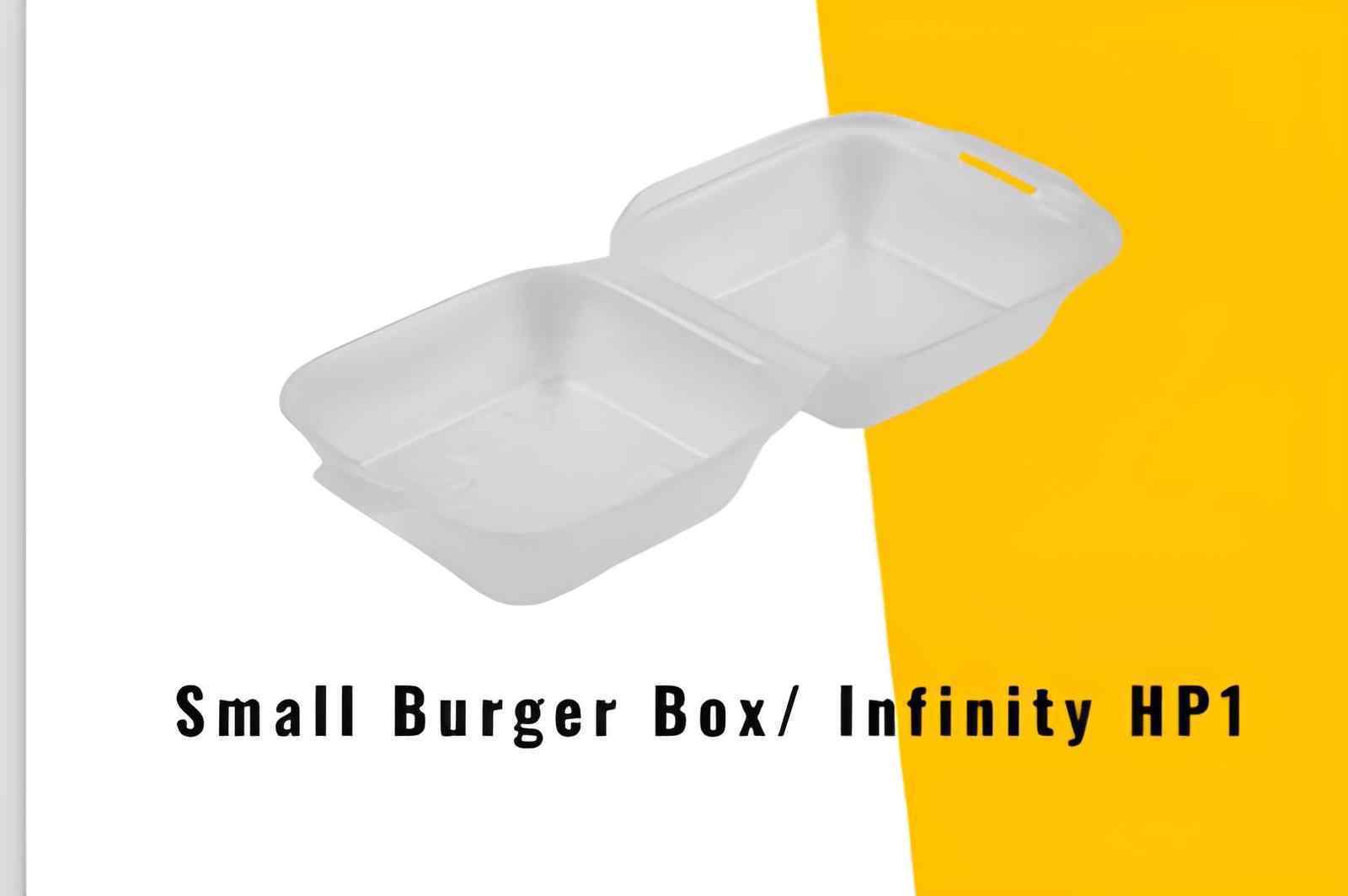 HP7/MP10  Infinity Hamburger Box (White) 1 x 220