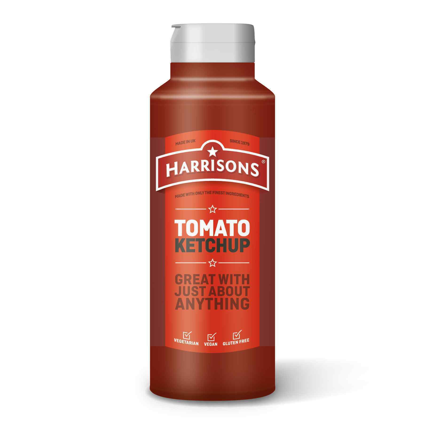 Tomato Ketchup Squeezy Bottles (6x1ltr)