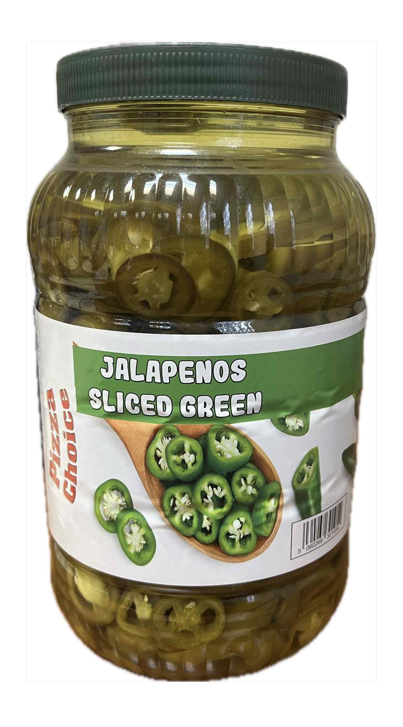 Box Jalapeno Peppers in Jar Pizza Choice- 6x3 kg