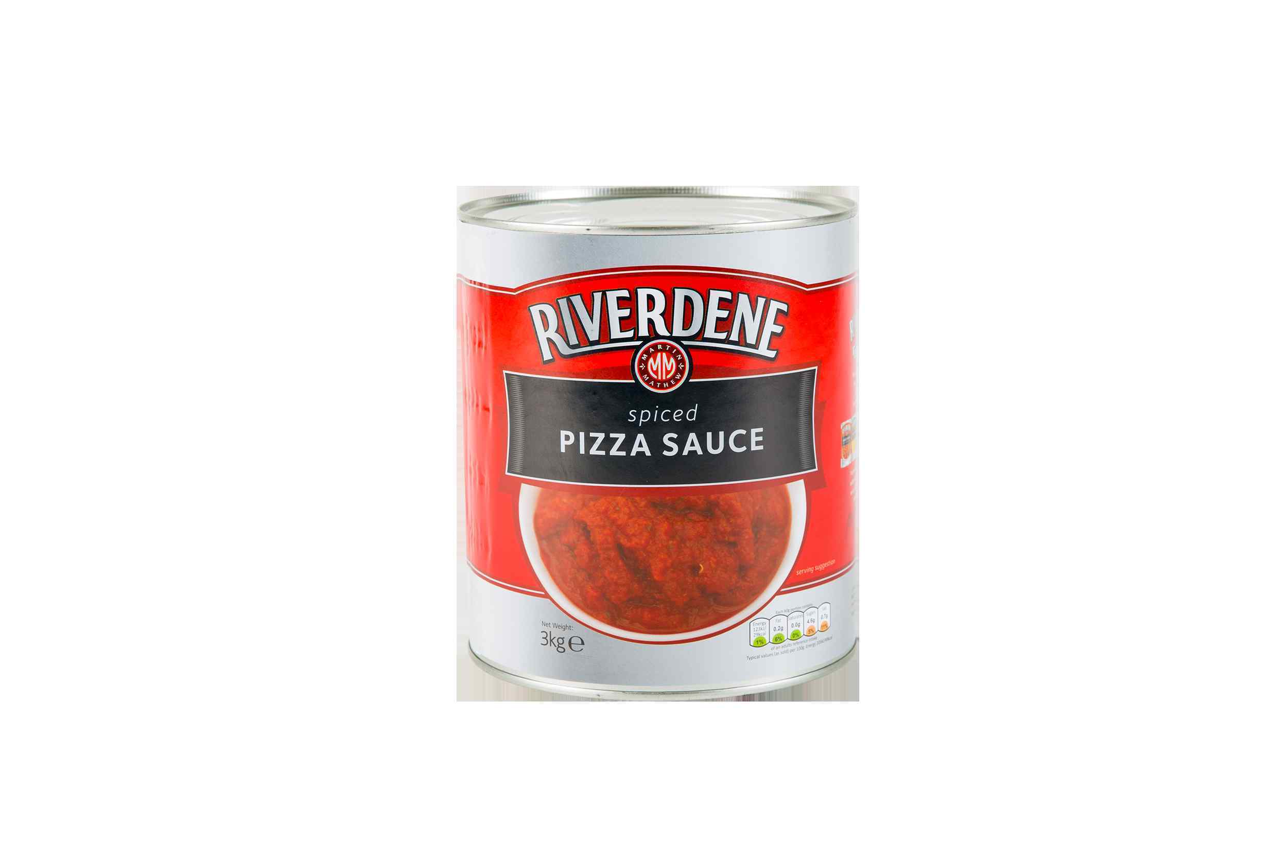 BOX Riverdene Spiced Pizza Sauce (6x3kg)