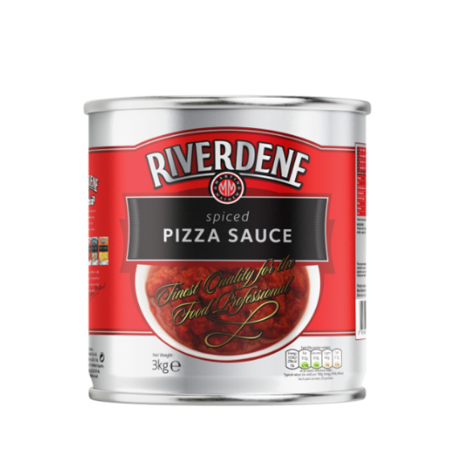 BOX Riverdene Spiced Pizza Sauce (6x3kg)
