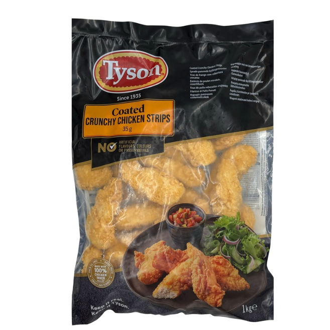 BOX   Halal Perdix Chicken Goujons (5x1kg)