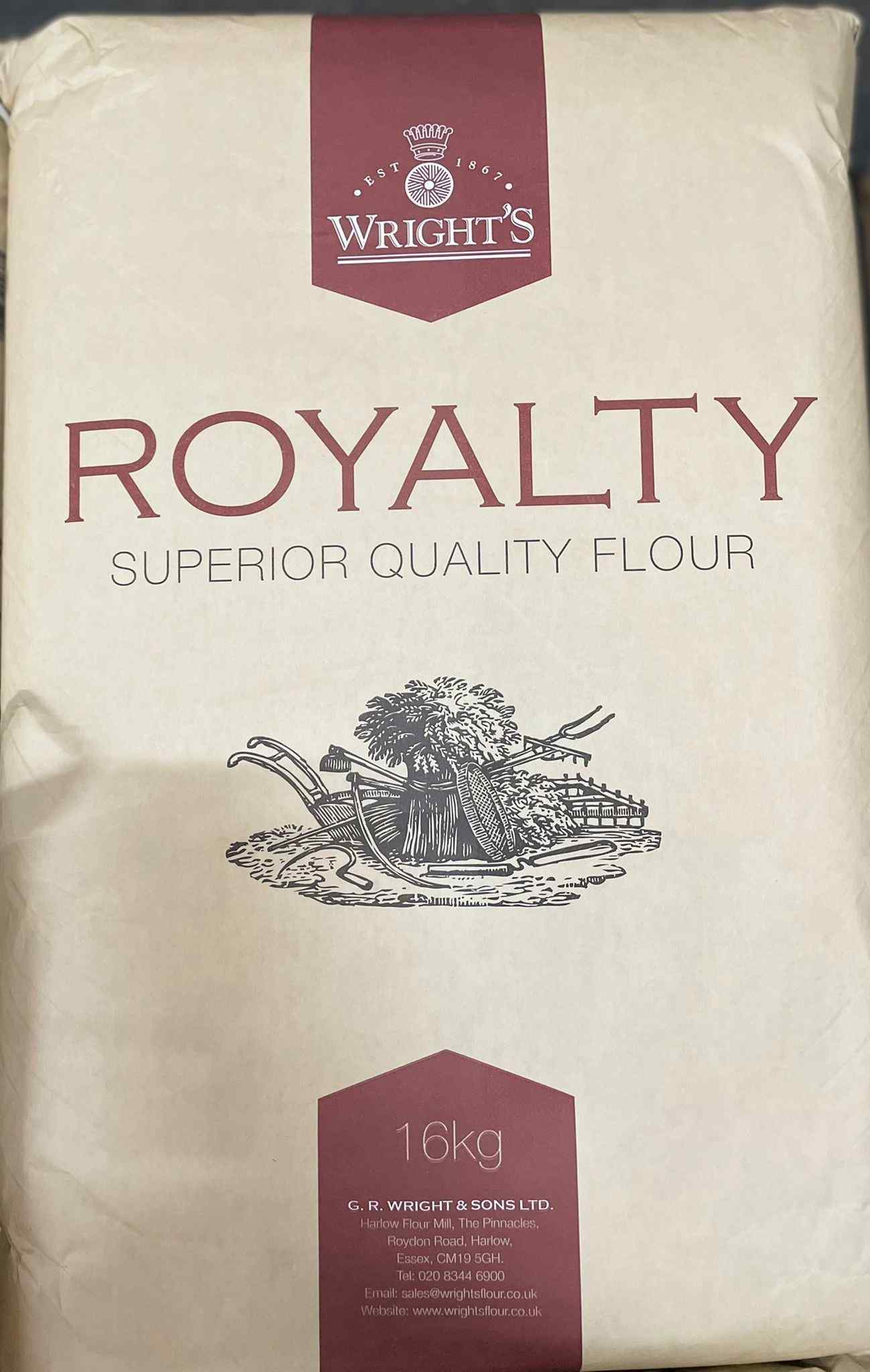 Royalty  Pizza Flour  (16 kg)