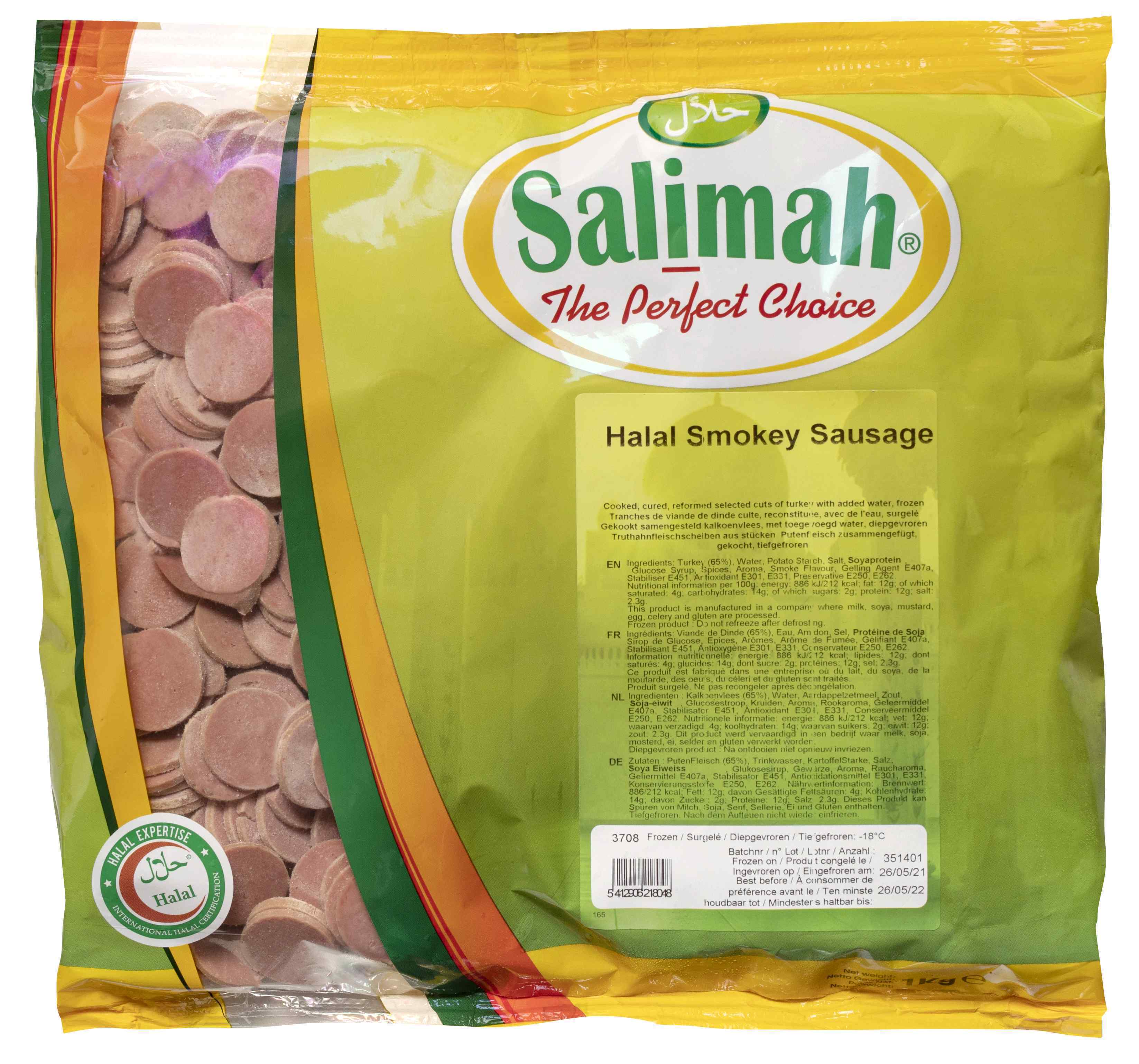 Halal Smokey Sausage S/M (1 kg)