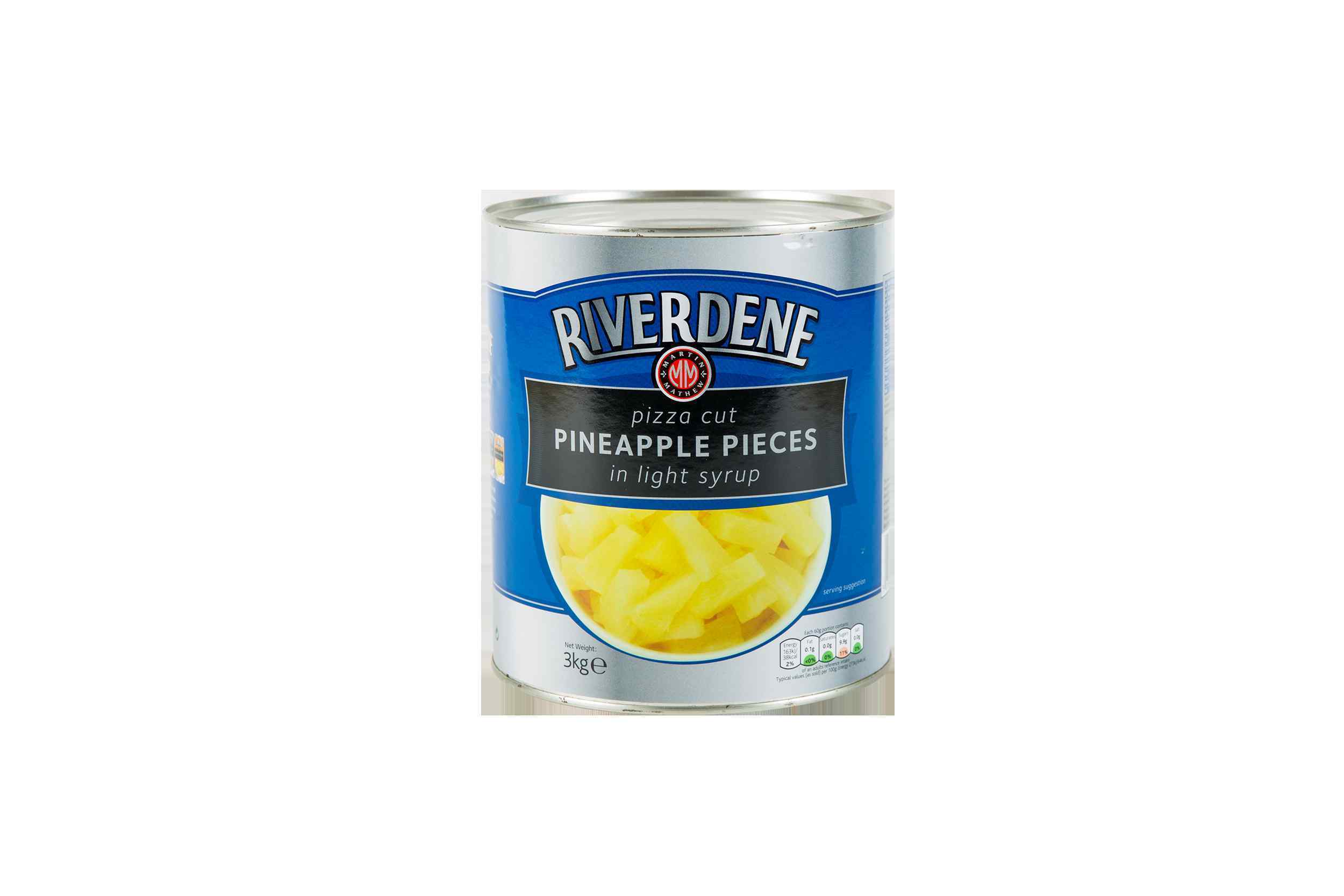 BOX Riverdene Pineapple Pizza Cut (6xA10)