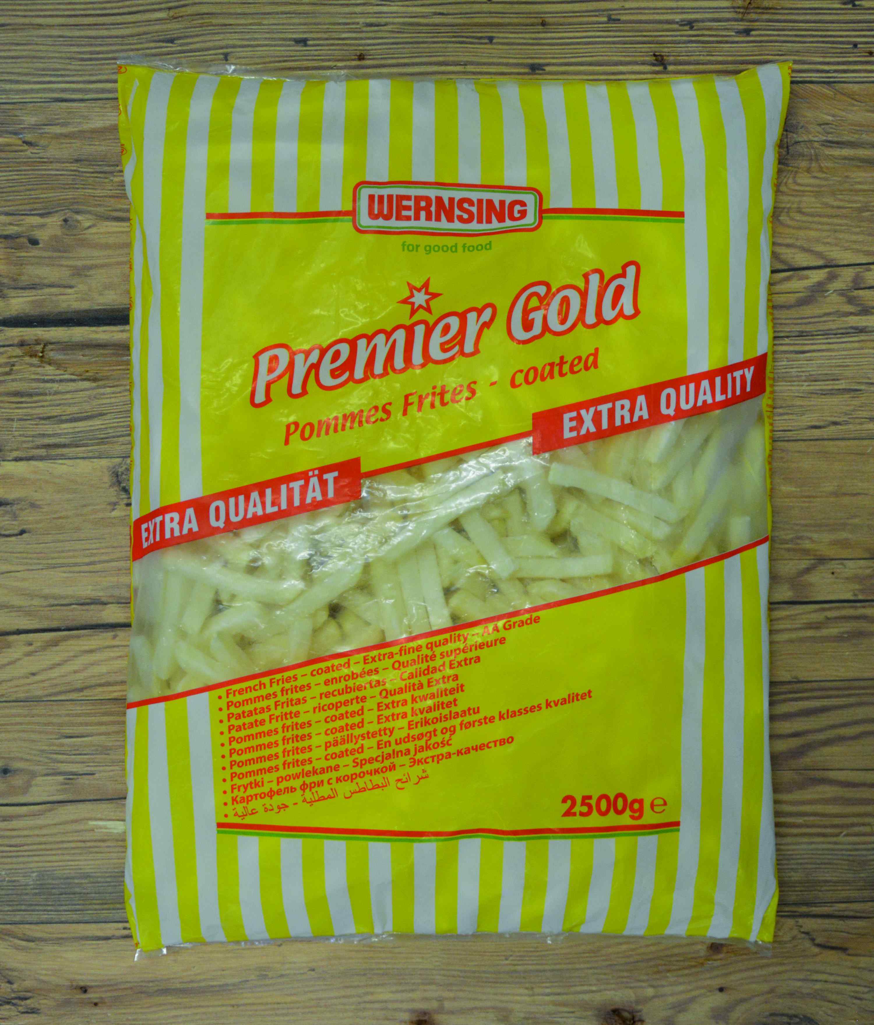 Coated Premier Gold Chips 3/8 (4 x 2.5 kg)