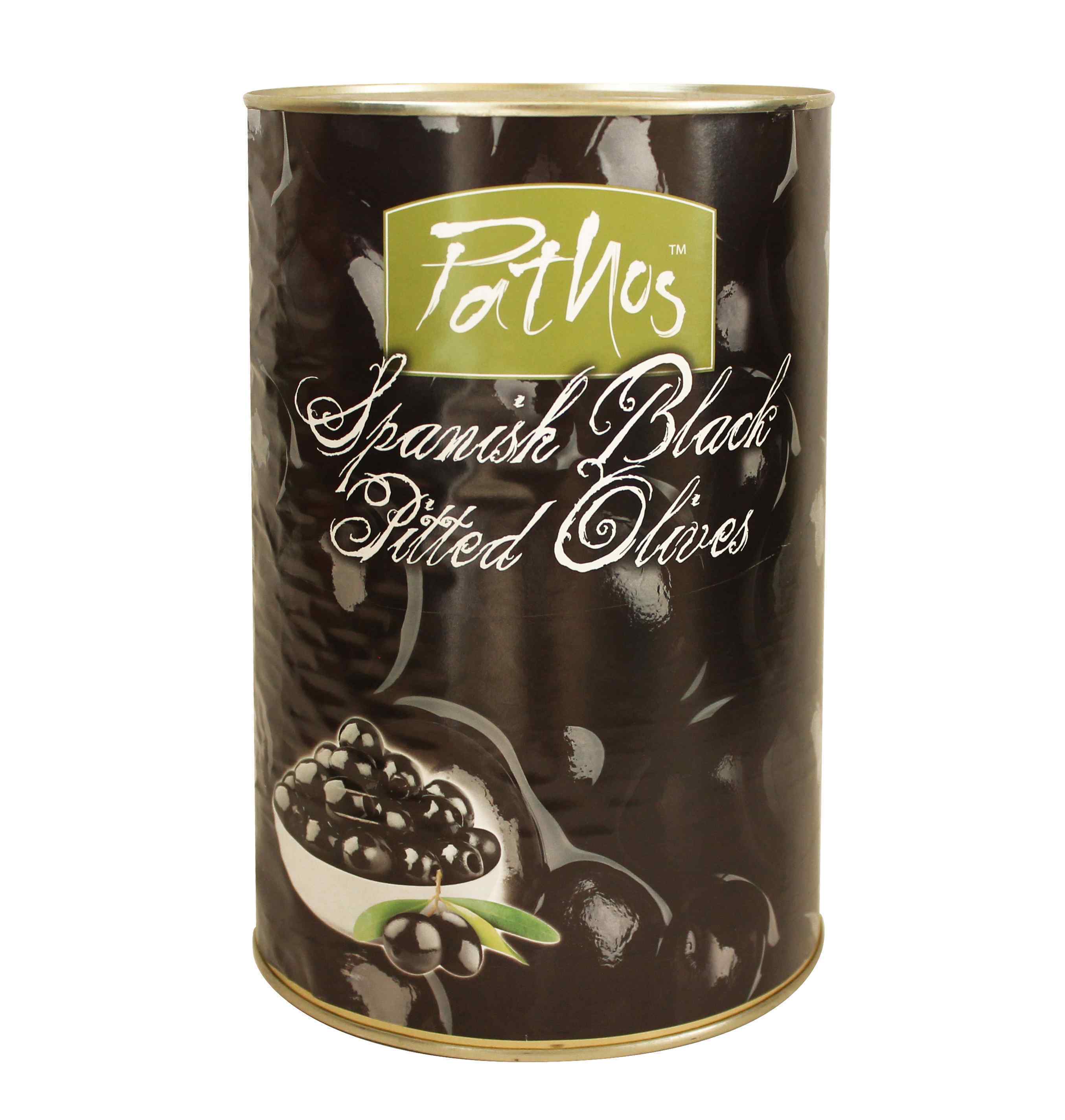 BOX   Black Pitted Olives (3 x 5kg)