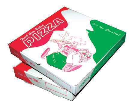 12" UED  White Pizza Box (1 x100)