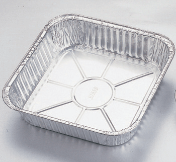 9 x 9 Foil Container & Lids (1 x 200)